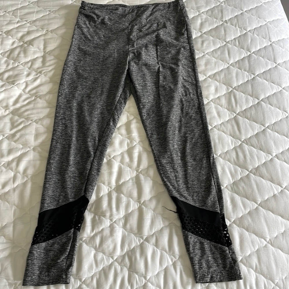 Grey and Black leggings